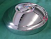 8" "Classic" Rear Hubcap, Chrome, ea