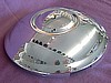 4 Notch "Classic" Front Hubcap, Chrome, ea