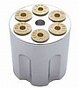 Gun Barrel Park Brake Knob, Thread On, ea