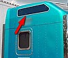 Kenworth 86" Studio Sleeper Upper Window Trim, pr