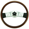 18" Mahogany Wheel w/ Vertical slots