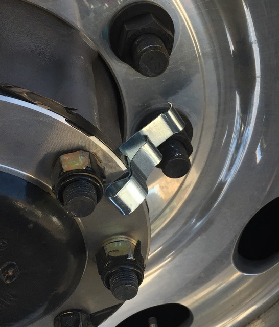 STAINLESS REAR AXLE COVER/CLIPS