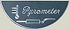 Peterbilt Gauge Emblem, LARGE Pyrometer, ea